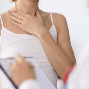 Visita medica tiroide
